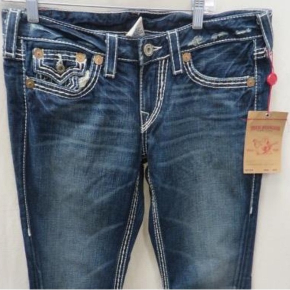 True Religion Joey Big T Women's Jeans NWT - Size 31 - Picture 2 of 6